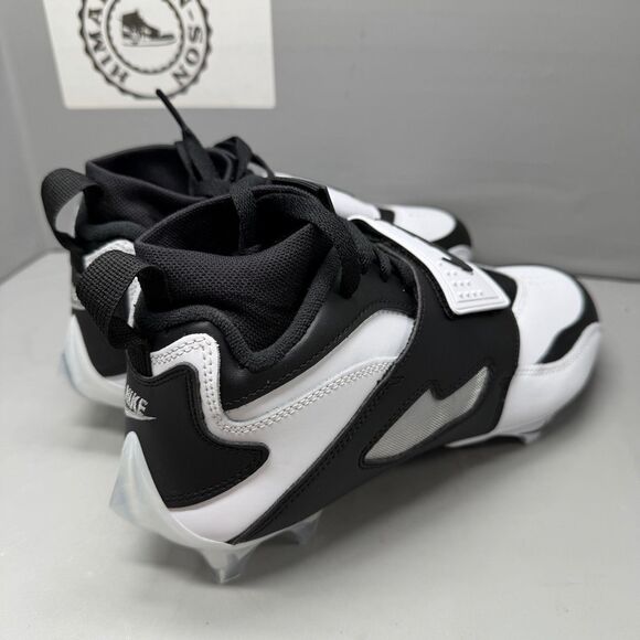 Nike Diamond Turf 93 TD Football Cleats White Black HF5298 101 Men Size 8 NEW main image 9